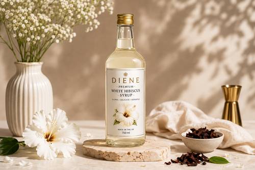 DIENE Premium White Hibiscus Syrup - 700 ml